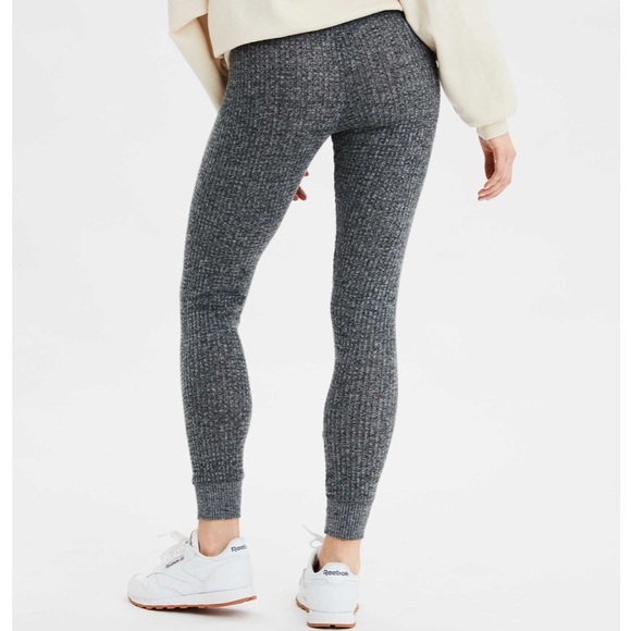 high rise plush jegging american eagle 
